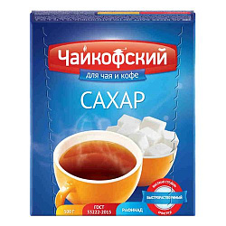 Сахар белый кусковой ЧАЙКОФСКИЙ 0,5/40 шт